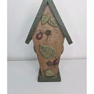 Ohio Wholesale Inc. Ye Olde Lighthouse Bait Shop Wall Hanging Bird House Ladybug